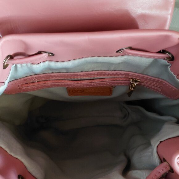 VALENTINA Pink Backpack Bag/Backpack Rucksack Travel/Daypack - Picture 4 of 9